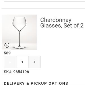 Chardonnay Glasses 🥂